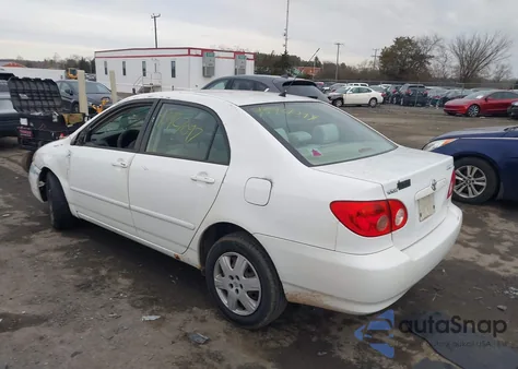 2006 Toyota Corolla Le z USA, uszkodzony, nr VIN JTDBR32E660091518